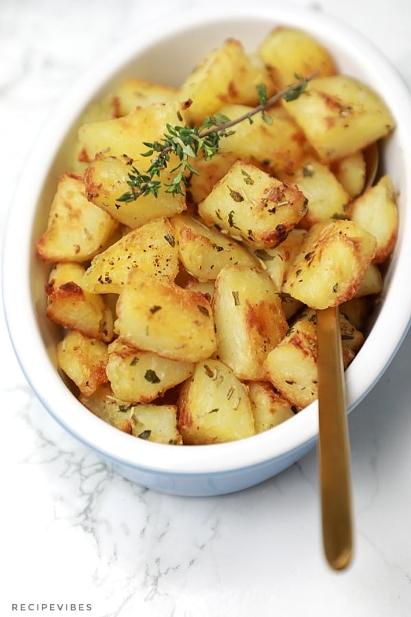 Parmentier Potatoes Recipe (Cubed Potatoes) Recipe Vibes