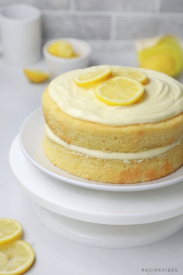 Best Lemon Cake Recipe (Lemon Sponge Cake) Recipe Vibes