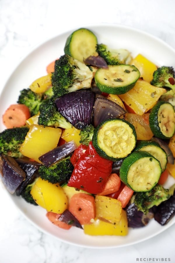 Mediterranean Roasted Vegetables Recipe Recipe Vibes