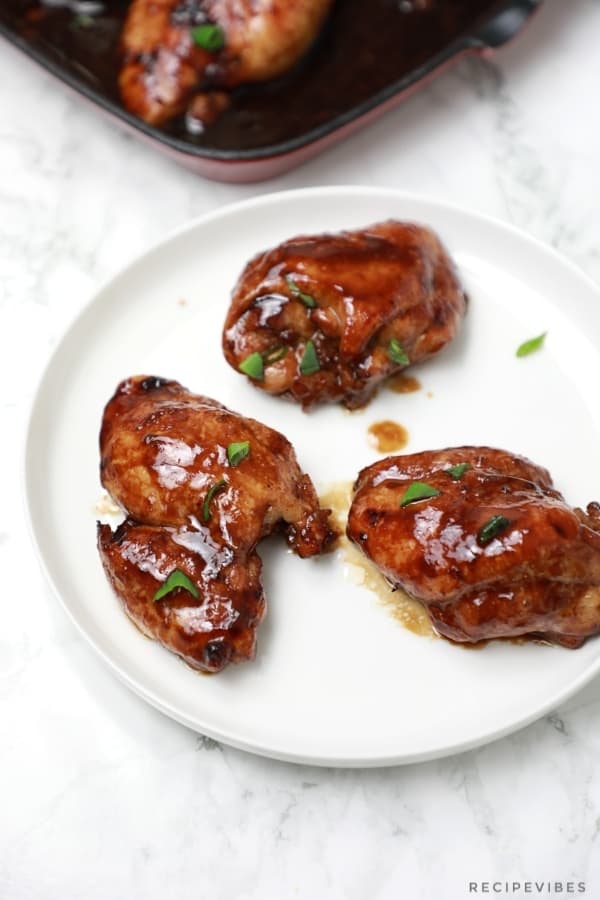 Honey Soy Chicken Thighs Recipe + marinade Recipe Vibes