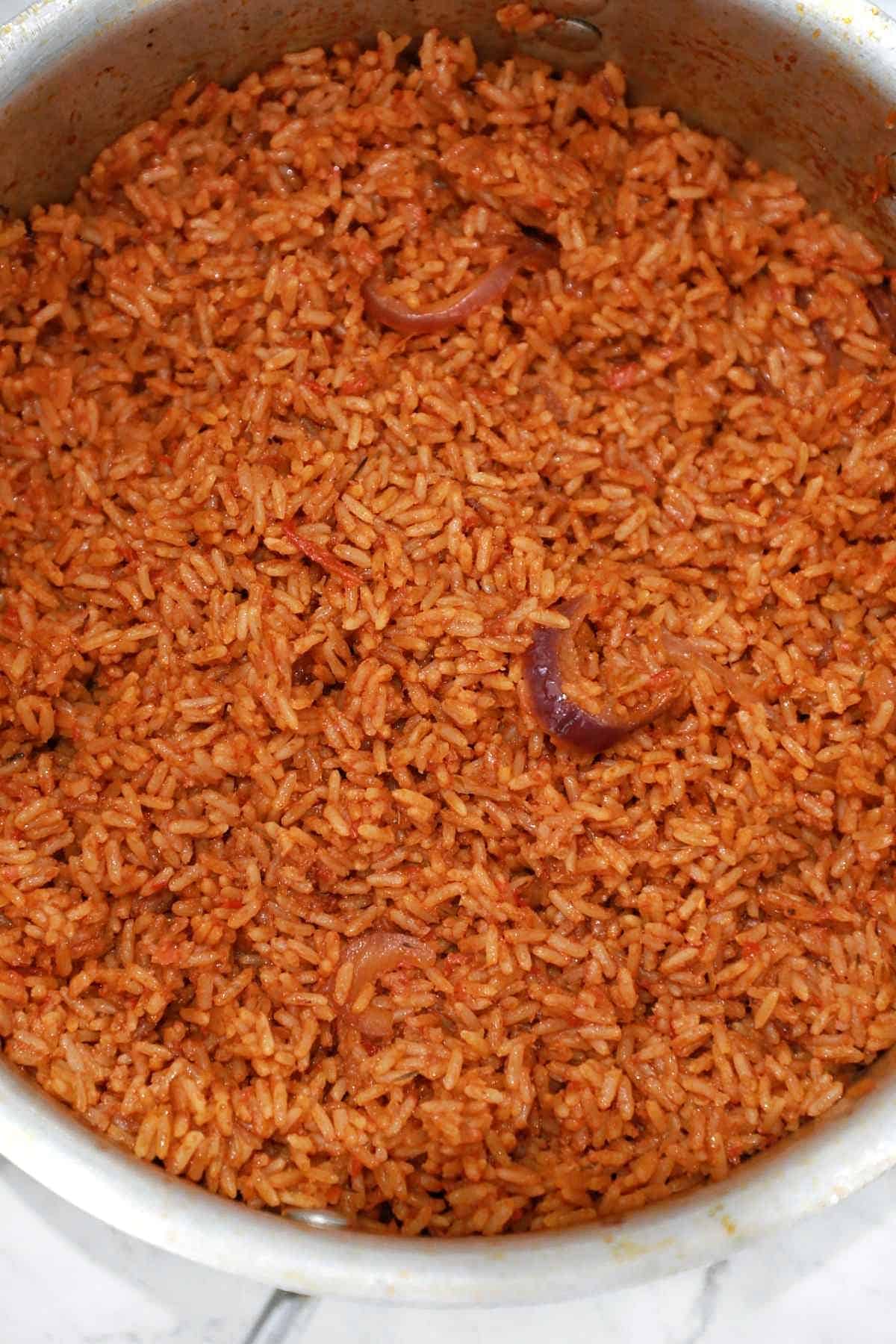Nigerian Jollof Rice Recipe How to Make Jollof Rice Recipe Vibes