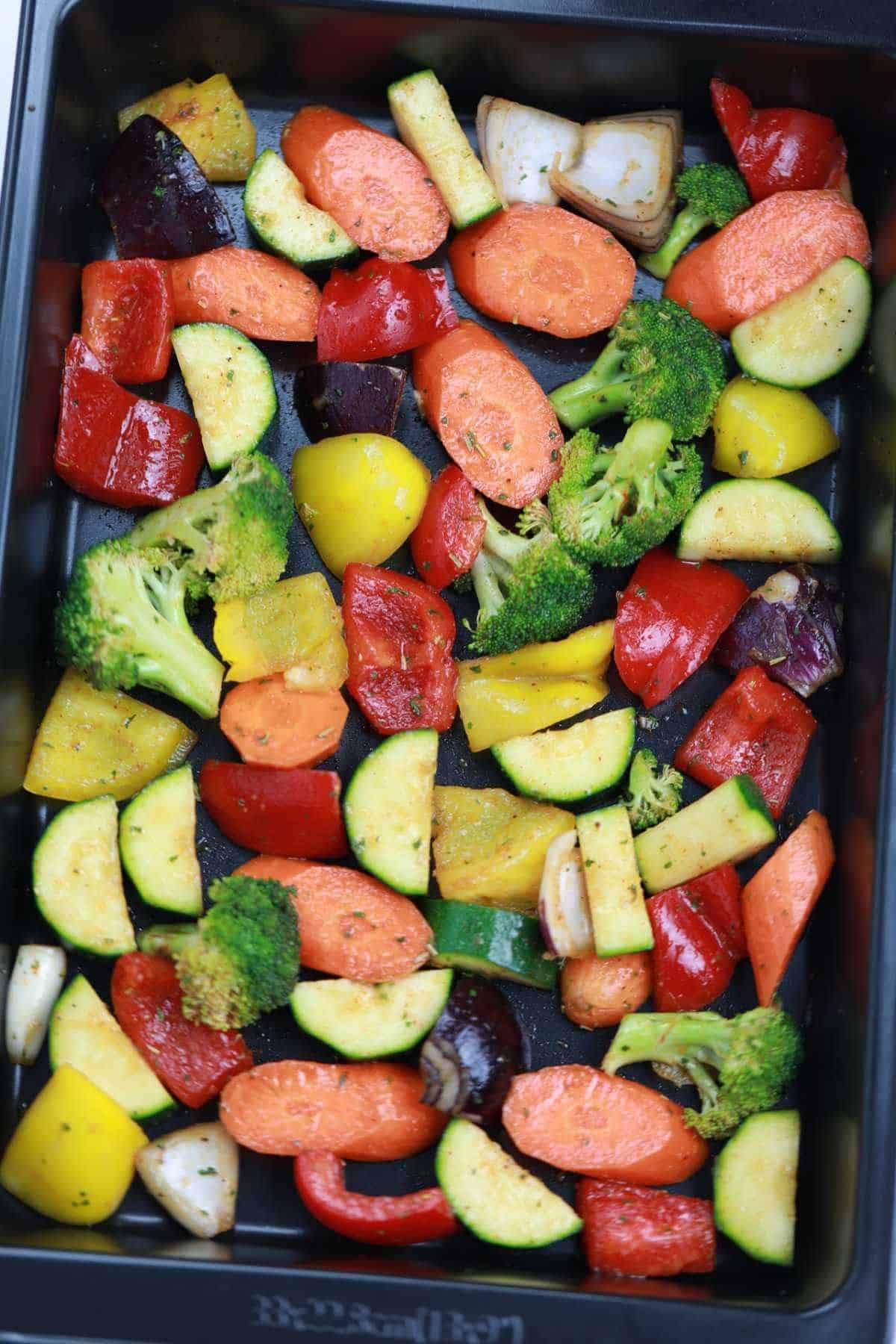 Oven Baked Vegetables Recipe Recipe Vibes