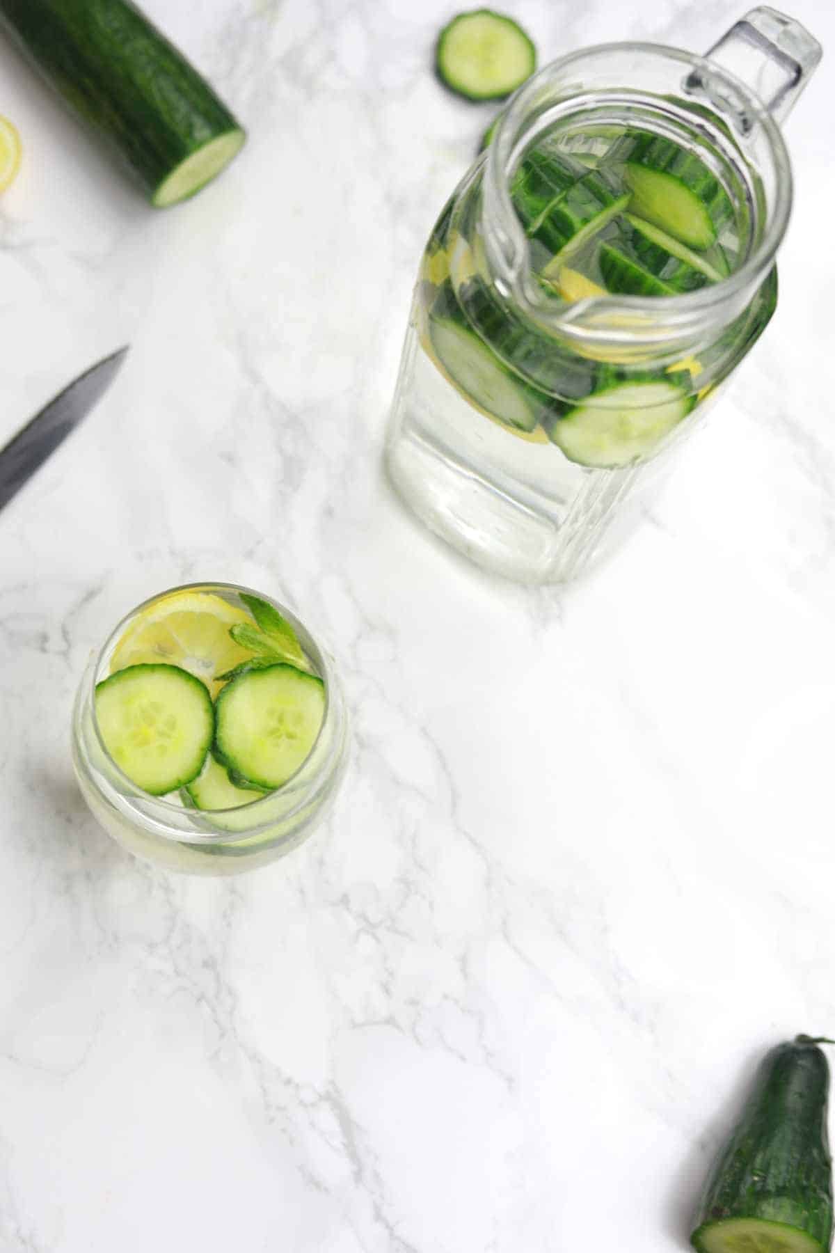 Cucumber Water Recipe Recipe Vibes