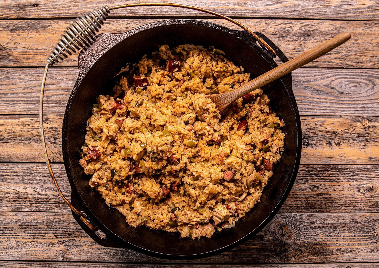 East Texas Chicken and Sausage Jambalaya Texas Recipe Workbook