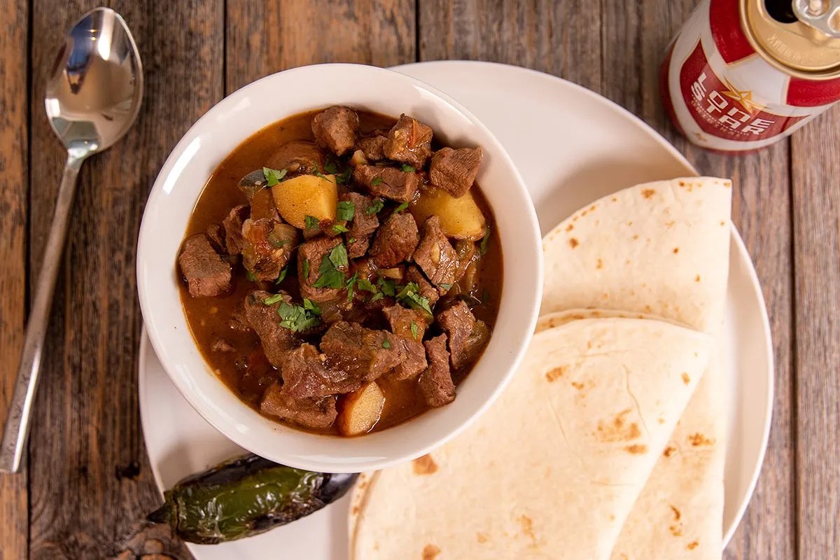 TexMex Carne Guisada Texas Recipe Workbook