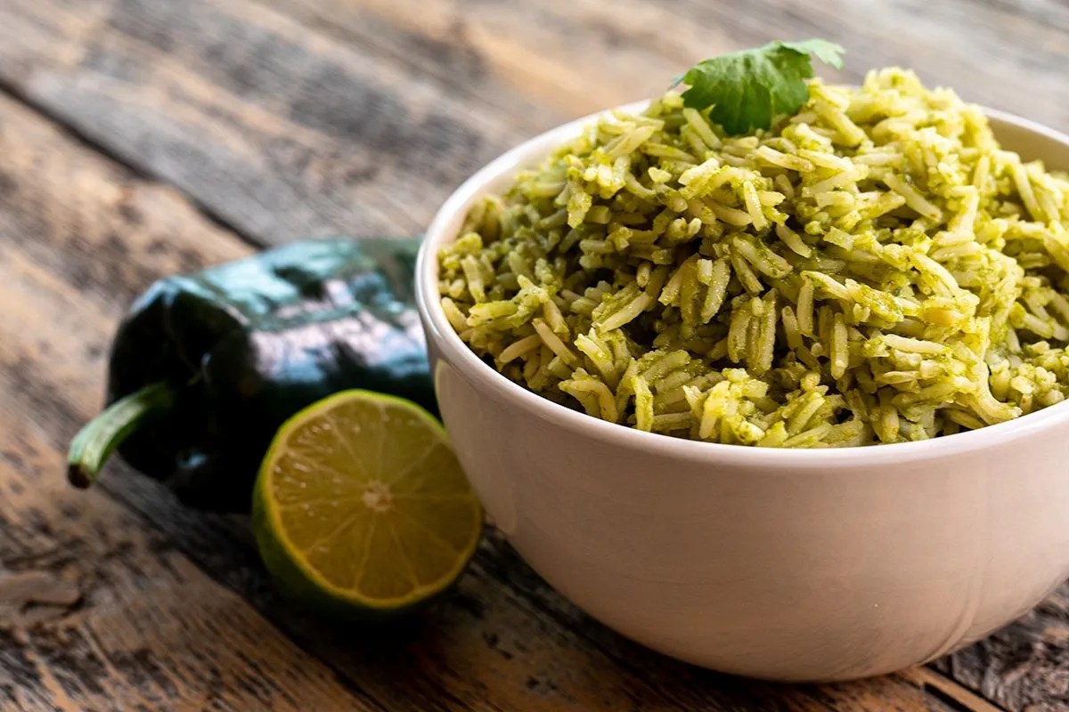 Arroz Verde (Green Rice) Texas Recipe Workbook