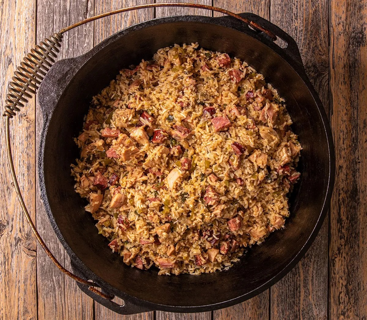 East Texas Chicken and Sausage Jambalaya Texas Recipe Workbook