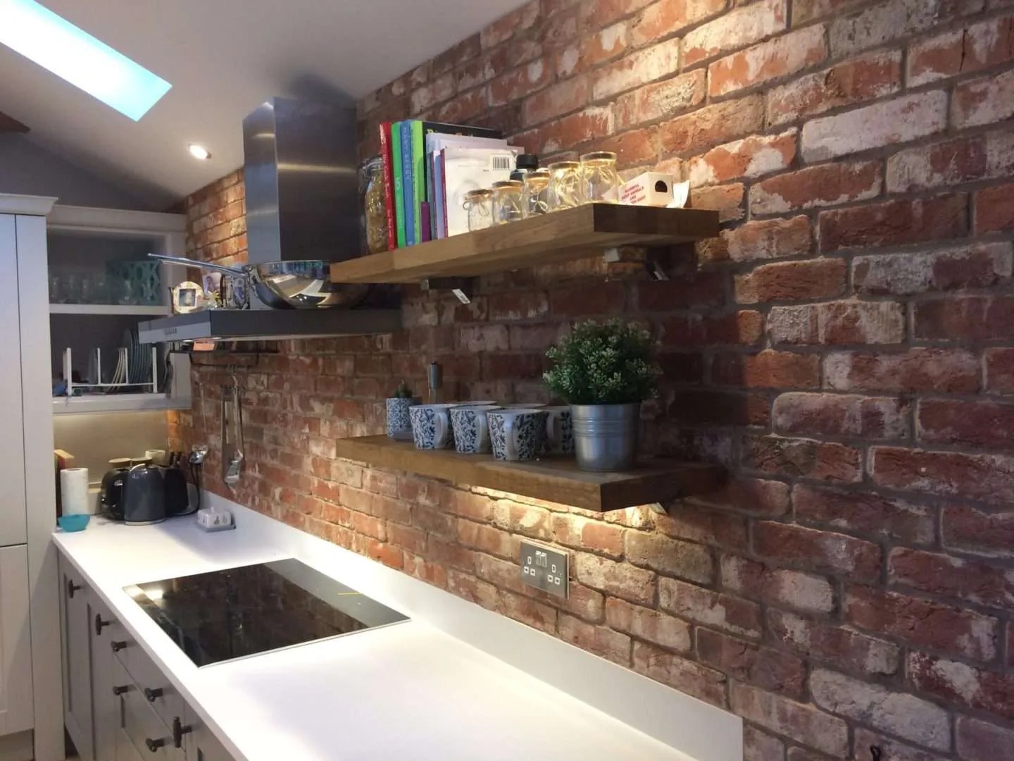 How to create a modern rustic kitchen Reclaimed BrickTile