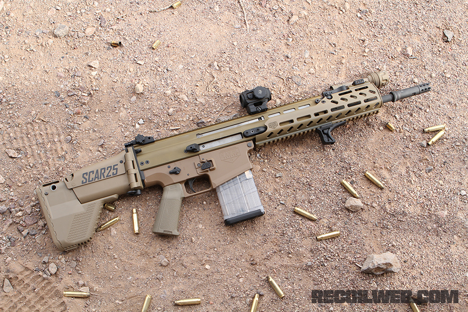 Handl Defense SCAR 25 — Exclusive High Speed Video RECOIL