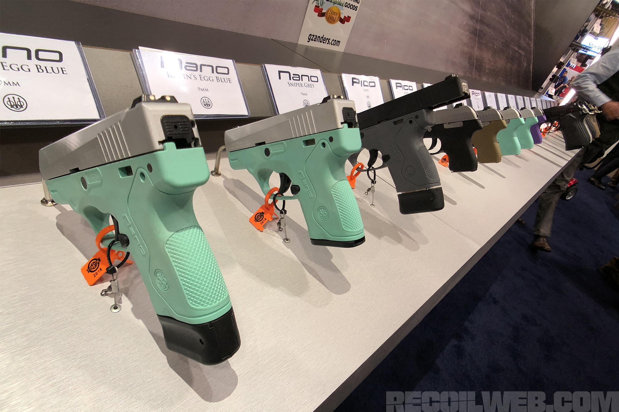 Blue and FDE The Trendiest Colors At SHOT Show