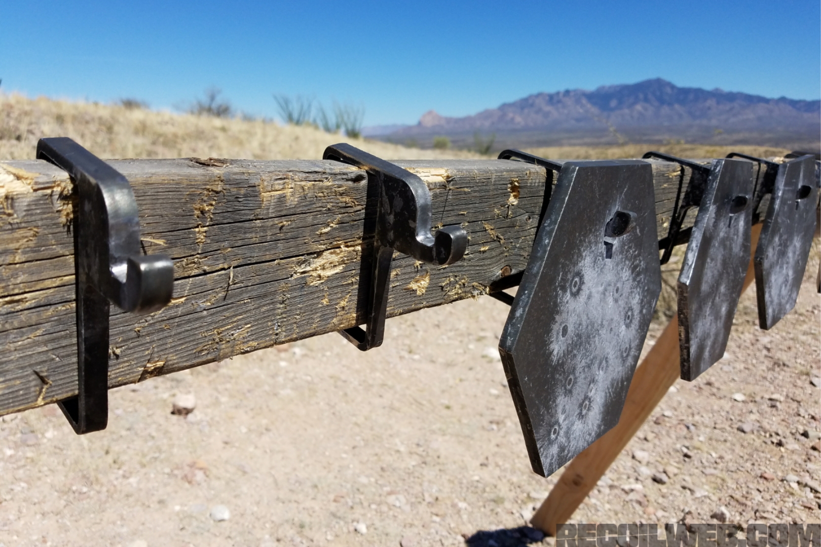 MGM Steel Challenge Plate Rack RECOIL