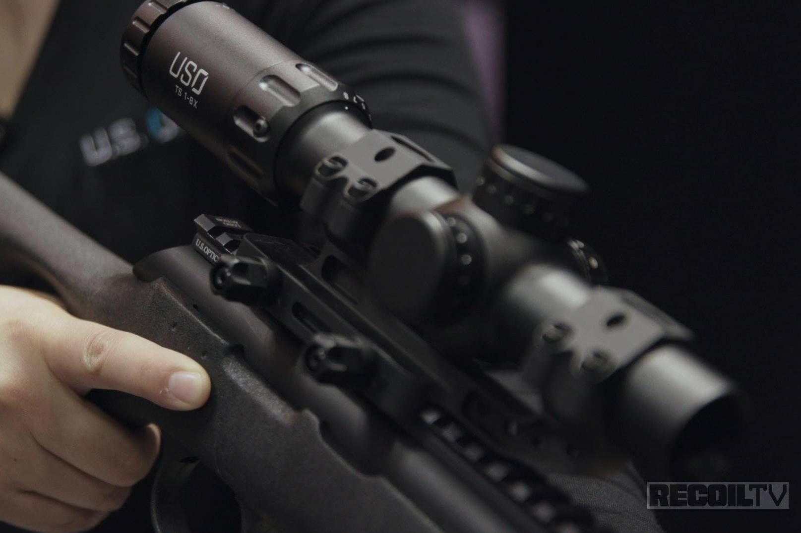 RECOILtv NRA 2019 U.S. Optics TS6X and TS8x Scopes RECOIL