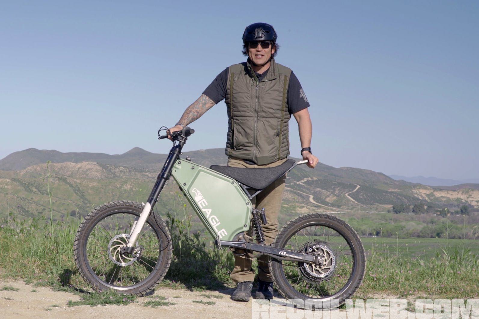 CAB Motorworks Eagle Electric Bike on RECOILtv Transport RECOIL