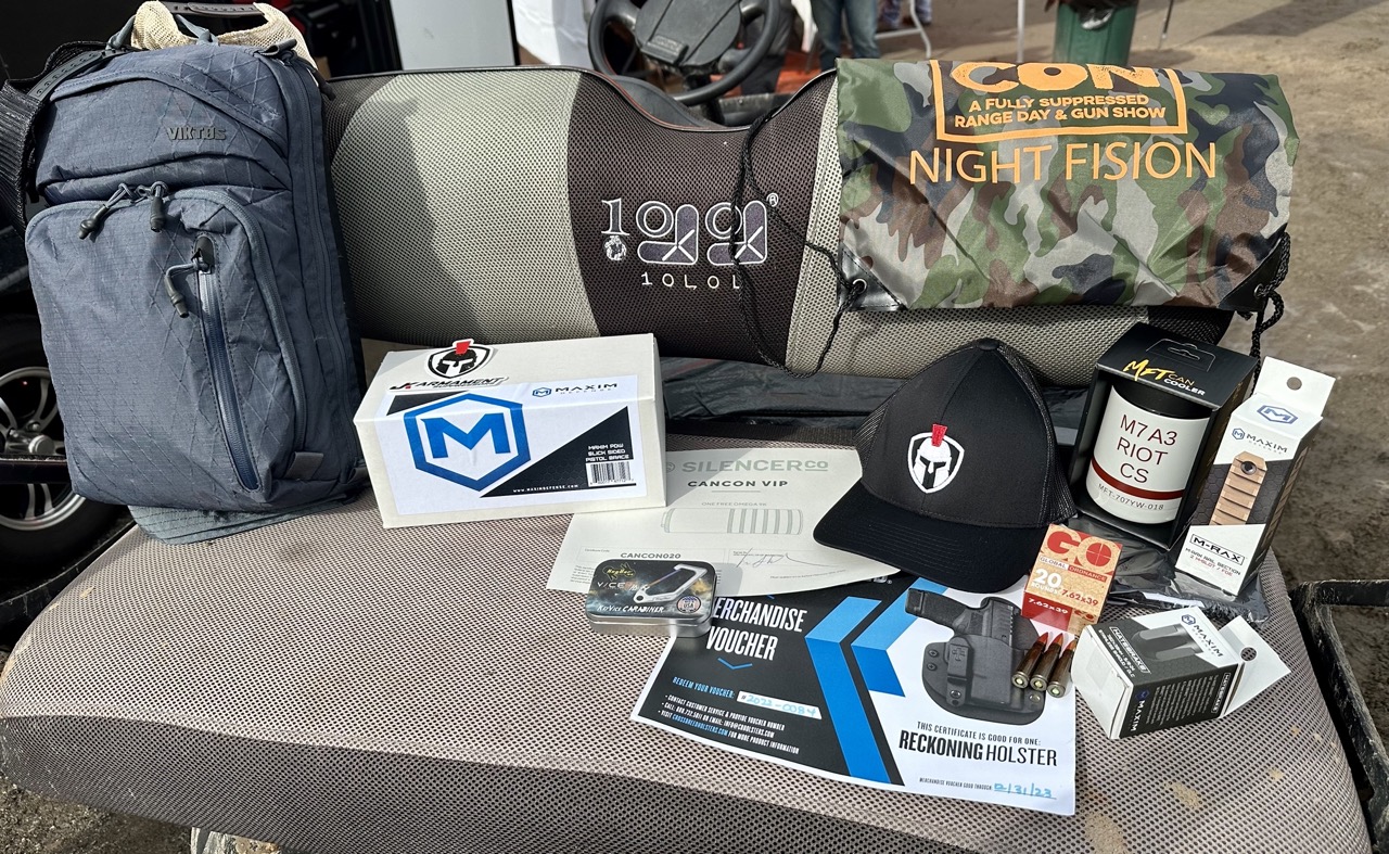 CANCON 2022 VIP Bag Deep Dive Into The Goodies! RECOIL