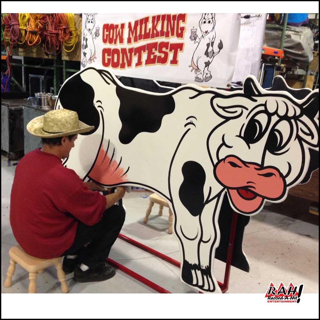 Cow Milking Contest RecordAHit Entertainment Party Rental Equipment