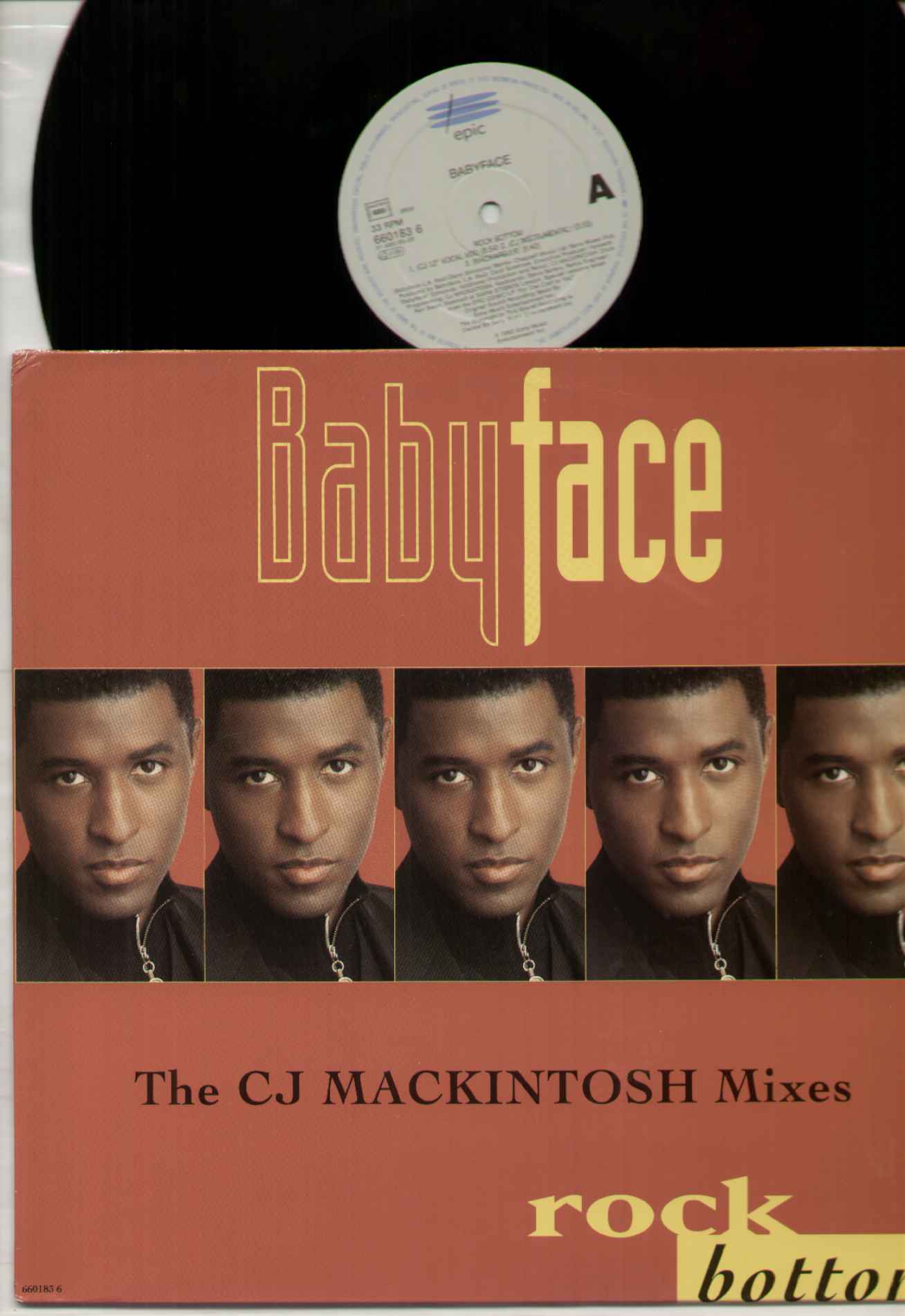 Babyface Rock Bottom Records, LPs, Vinyl and CDs MusicStack