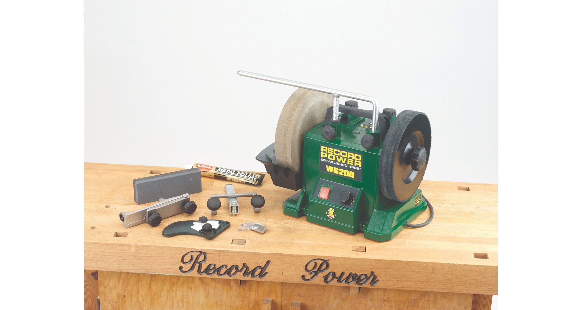 WG200 Bruska na nástroje RECORD POWER