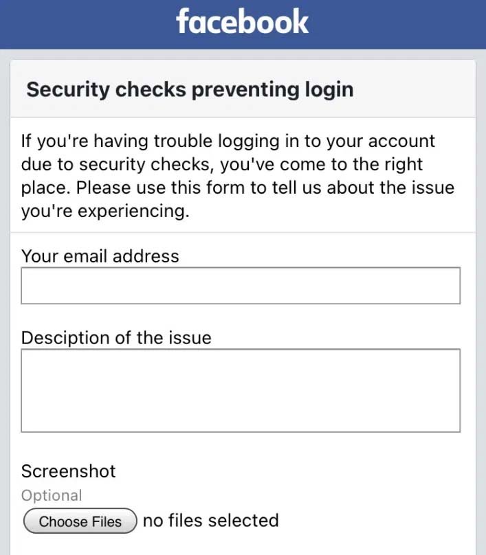 How To Fix Facebook Account Locked Due To Suspicious Activity