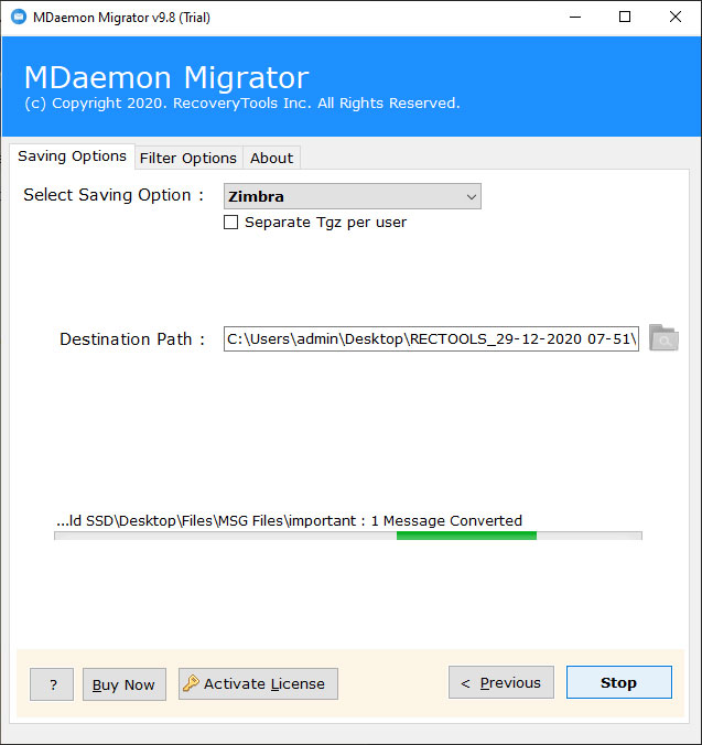 MDaemon to Zimbra Migration Export MDaemon Mailbox to Zimbra
