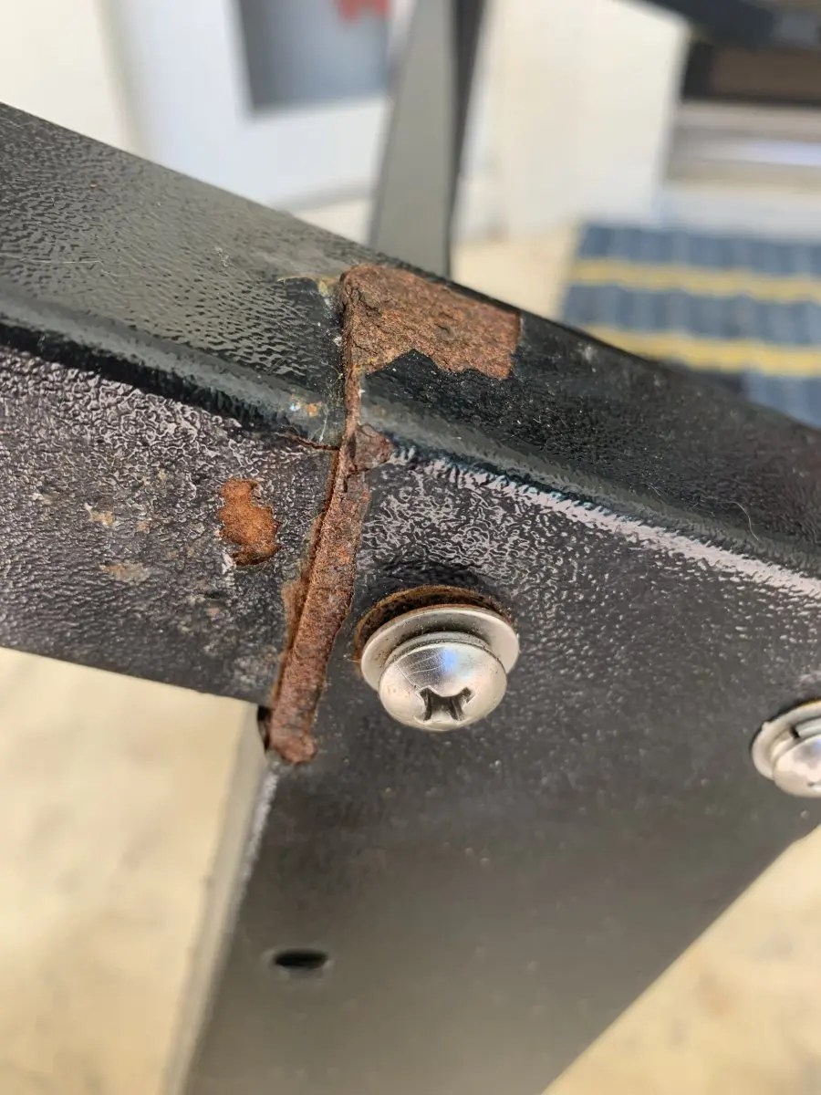 Bull Peeling paint Rec Teq Pellet Grill Forum