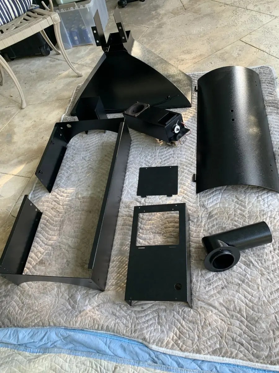 Bull Peeling paint Rec Teq Pellet Grill Forum