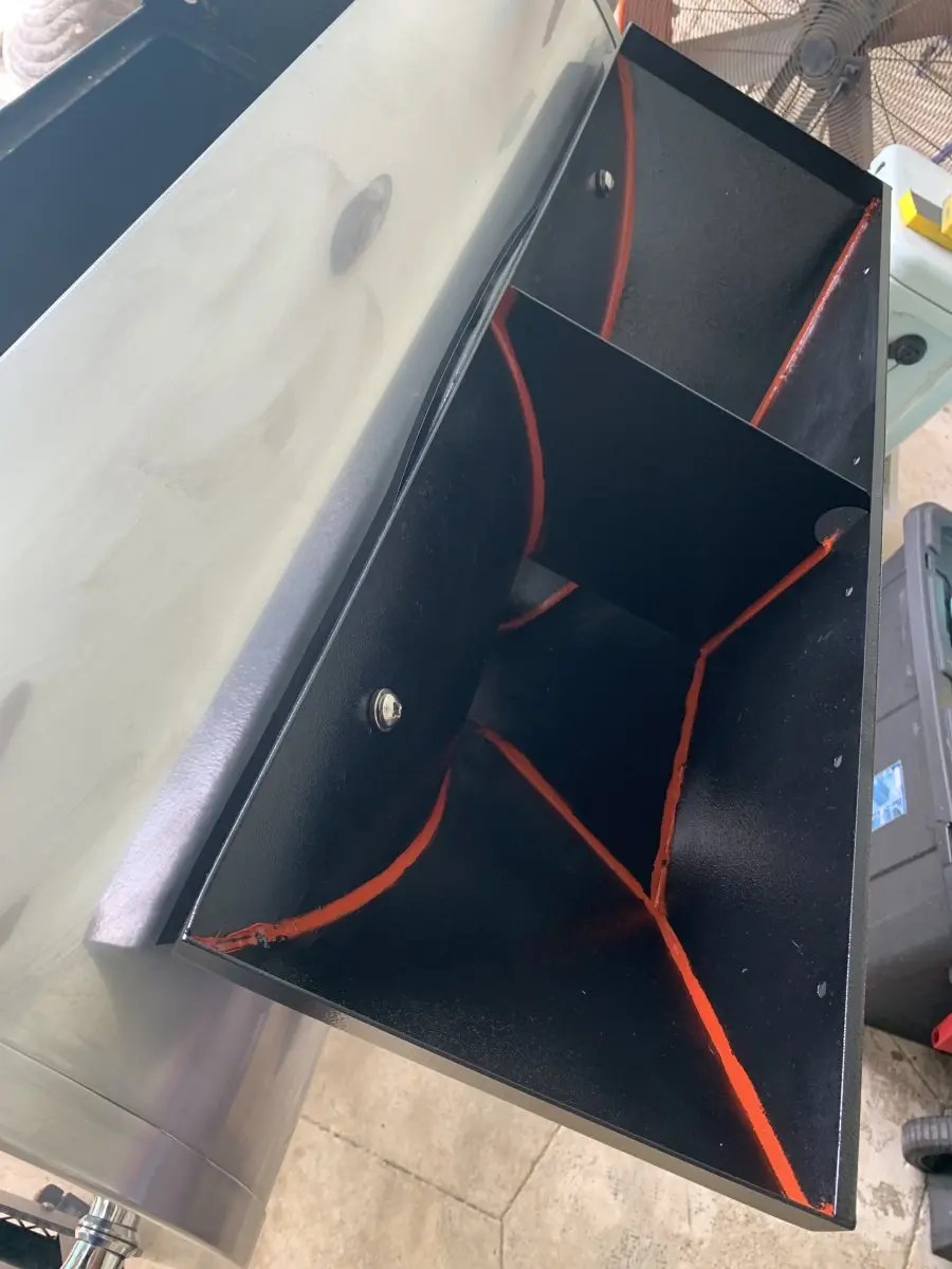 Bull Peeling paint Rec Teq Pellet Grill Forum