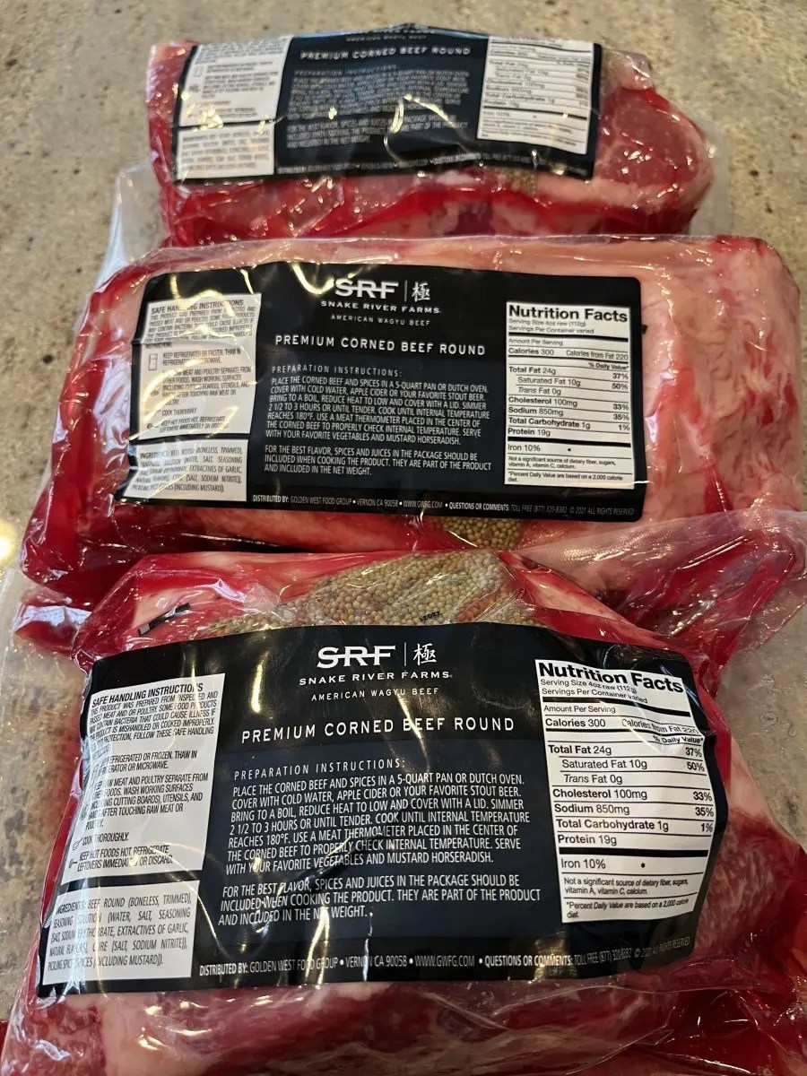 Costco Wagyu Corned Beef Rec Teq Pellet Grill Forum