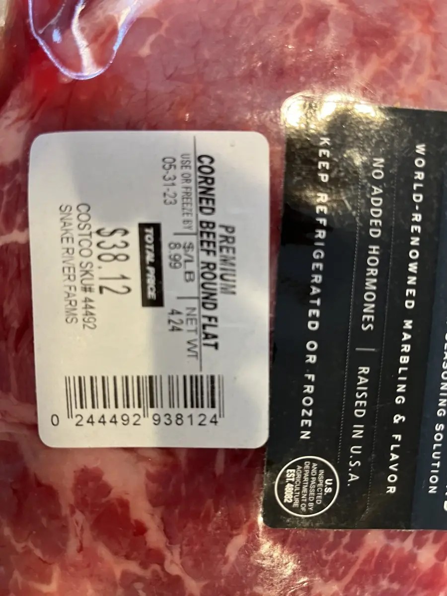 Costco Wagyu Corned Beef Rec Teq Pellet Grill Forum