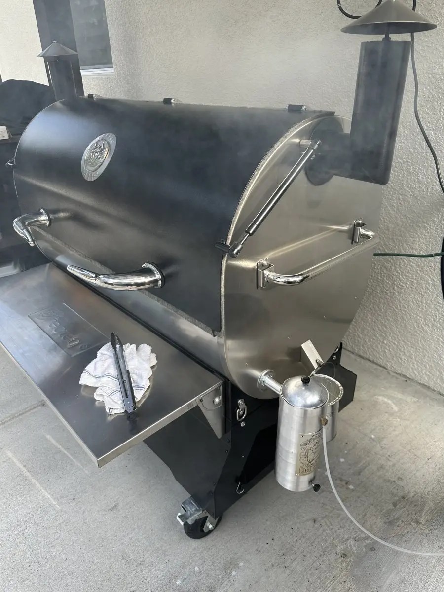 RT1070 Challenge Not enough smoke flavor? Try this. Rec Teq