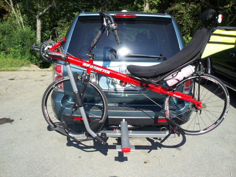 Yakima Bike Rack Recumbent Riders International