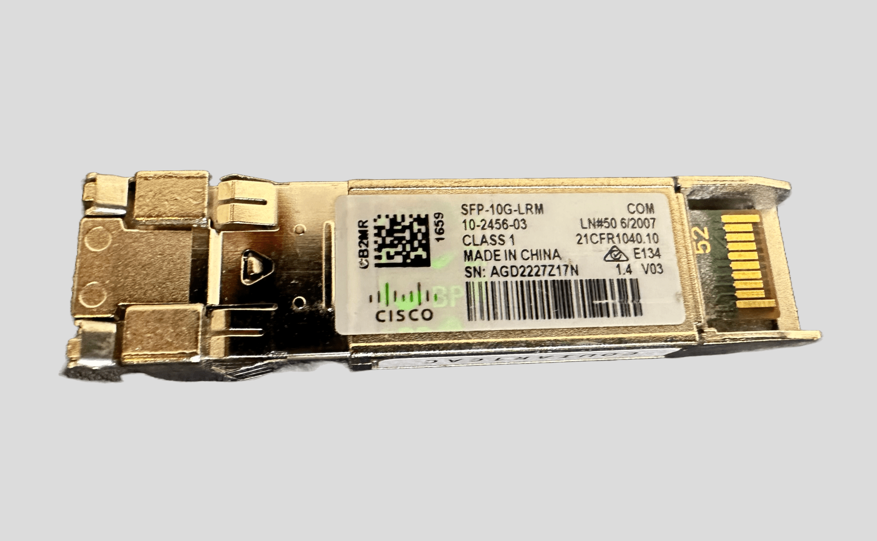 SFP-10G-LR - Buy, Sell, and Maintain Refurbished IT Equipment