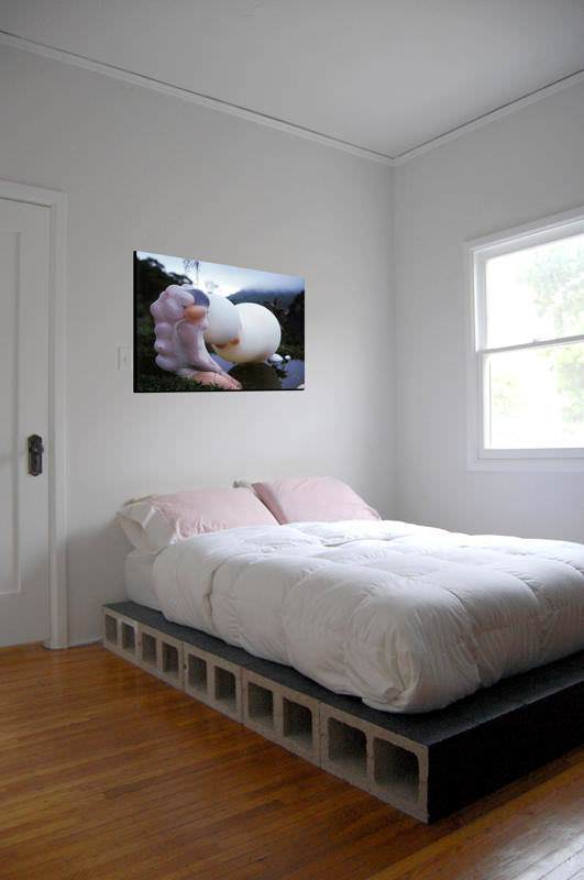 Diy Concrete Block Bedframe • Recyclart