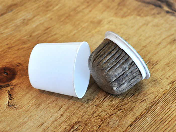 recycled single serve coffee container Recycle A Cup