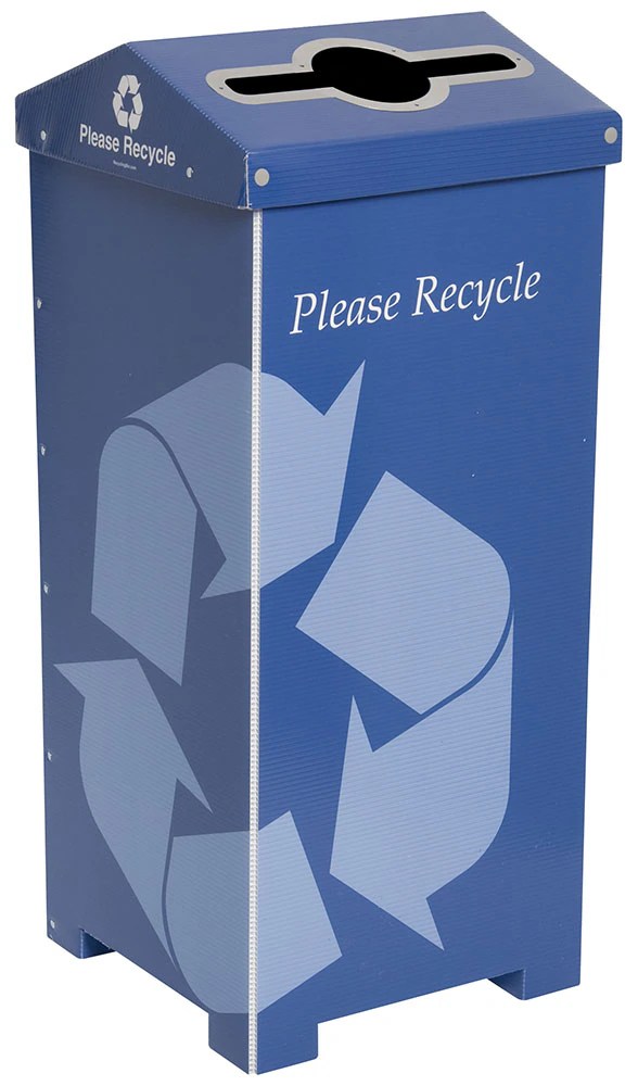 Plastic Bottle Shaped Recycling Bin