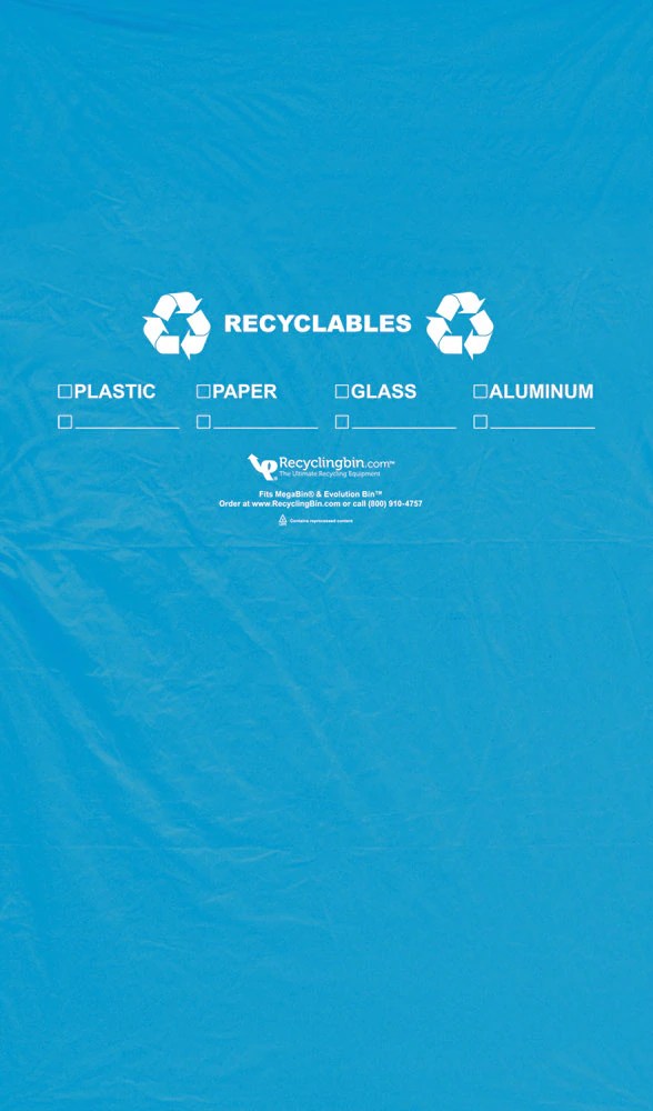 Recycling Bin Liners & Recycling Bags Garbage Can Liners & Trash Bags