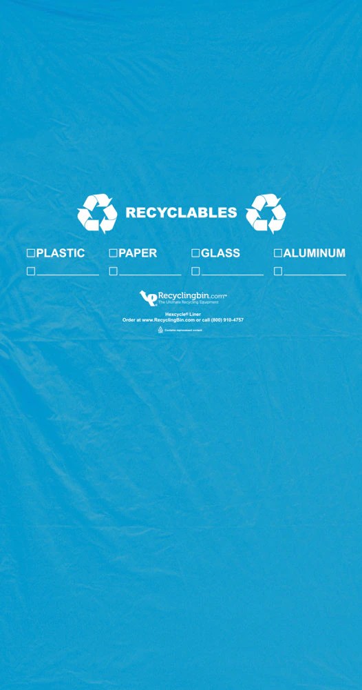 Recycling Bin Liners & Recycling Bags Garbage Can Liners & Trash Bags