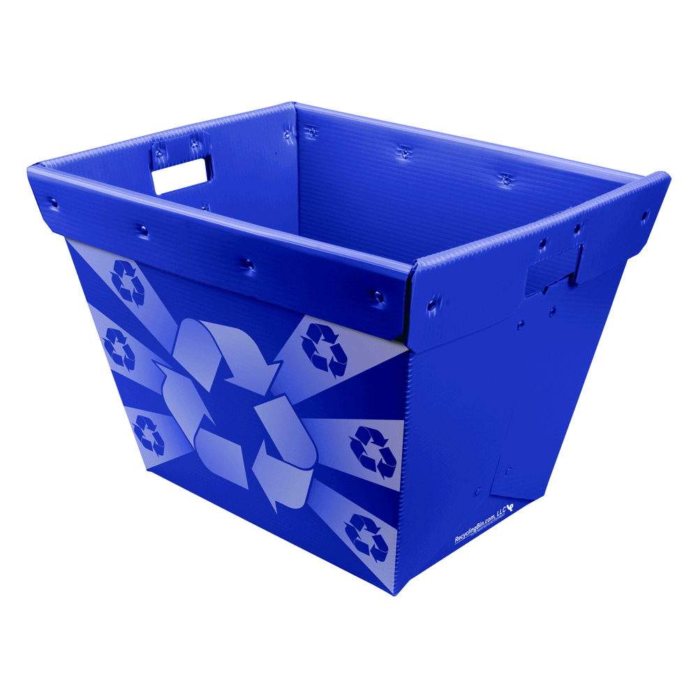 Bottles and Cans, Aluminum, Glass, Plastic Recycling Bins