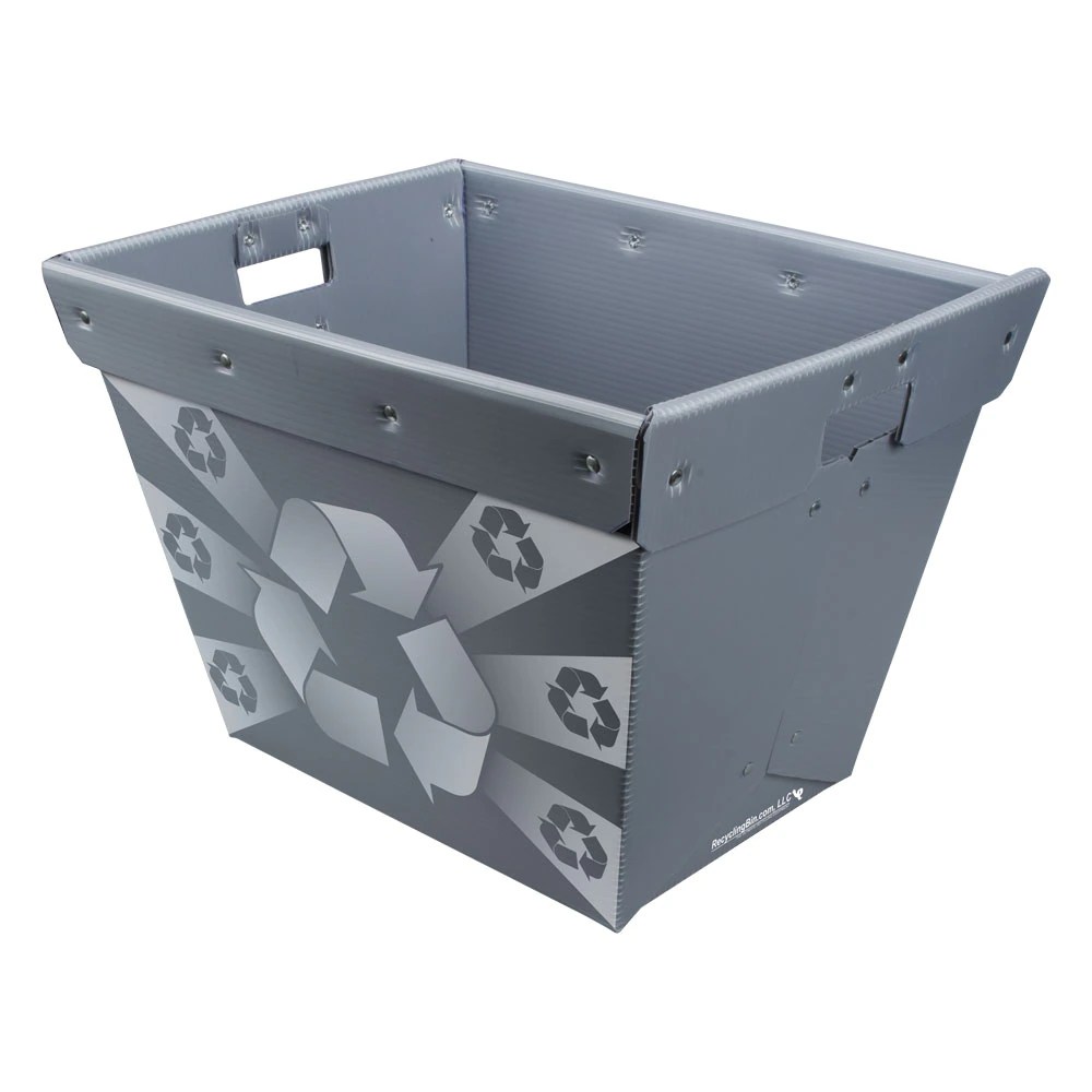 Stackable Nestable Bins, Recycling Tote, Mail Tote, Postal Tote