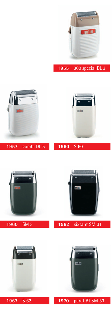 “Enduring, not ultimate form” Braun 300 special DL 3 electric shaver