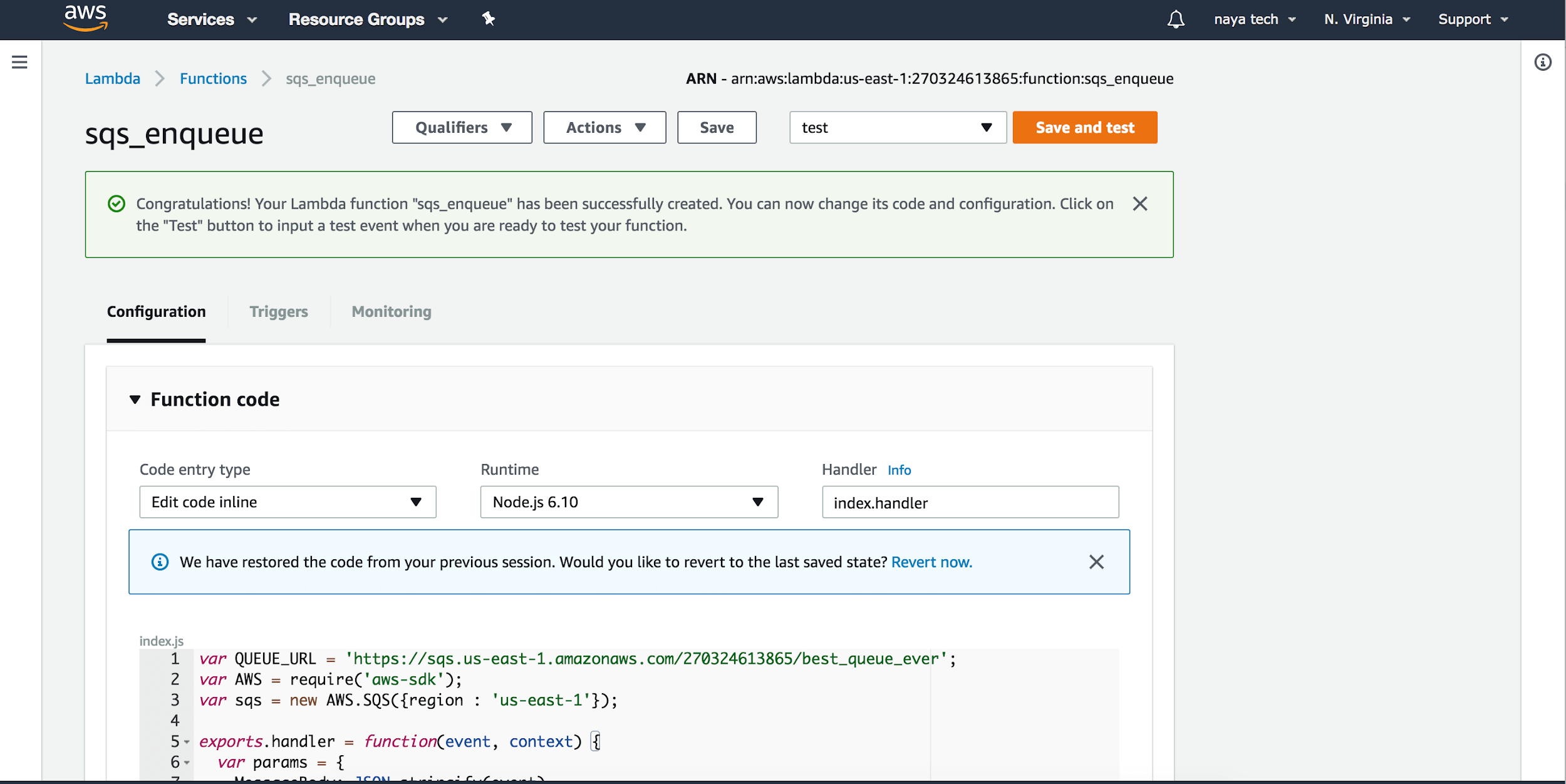 Combining Amazon Aurora, Lambda, and SQS to go Beyond the Native