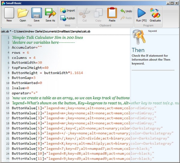Microsoft Small Basic for Simple Talk