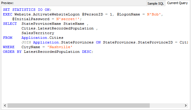 How to implement a SQL code formatting standard
