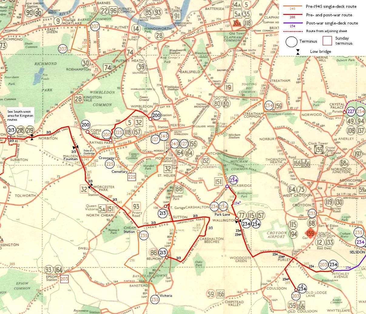 North West London Bus Map MapSof.net