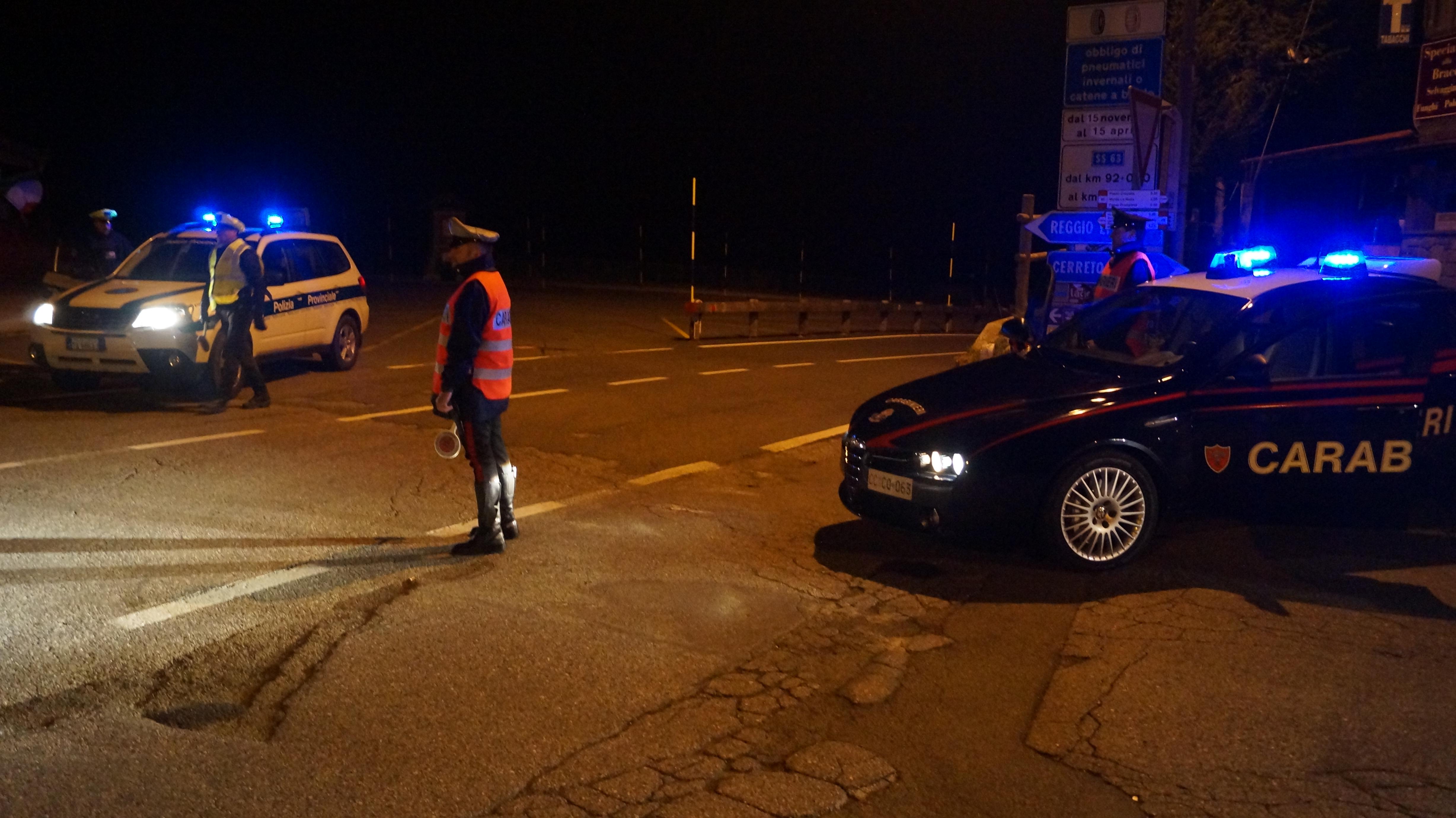 Furti e sicurezza stradale in montagna, migliaia i controlli dei