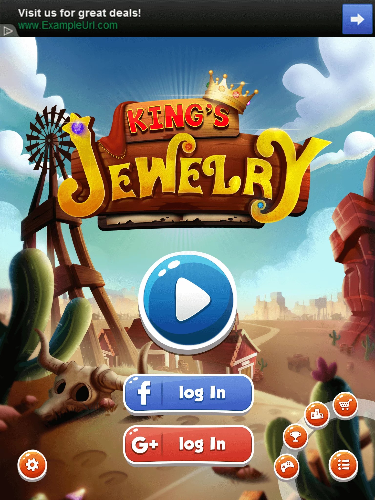 King’s Jewelry, A Colourful Puzzle Game, Red Apple Technologies