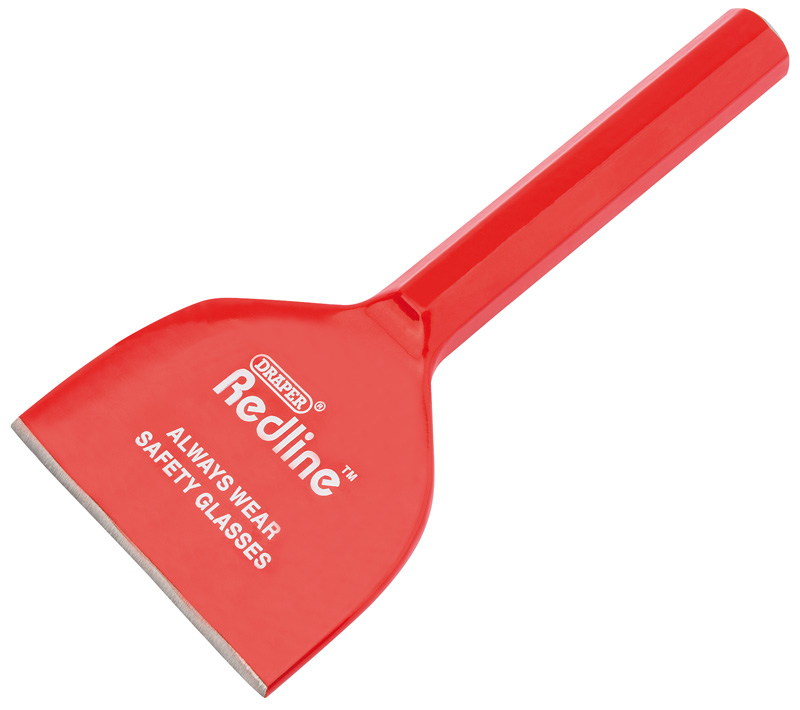 Draper 68602 100 x 220mm Brick Bolster Red Box Tools