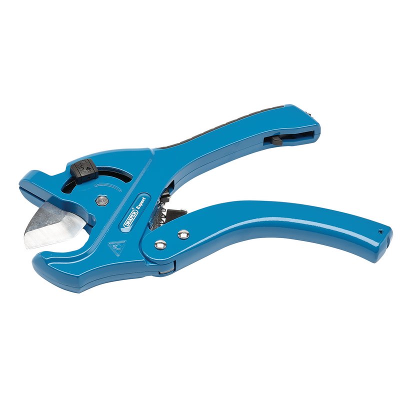 Draper 99743 Pro Ratchet PVC Pipe Cutter, 0 42mm Red Box Tools