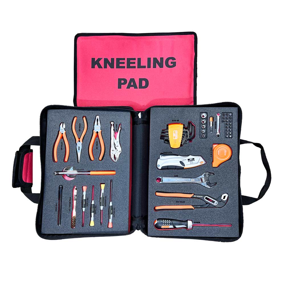 Flight Aid GA Tool Kit in Nylon Bag with Tools Flight Aid Inch Red