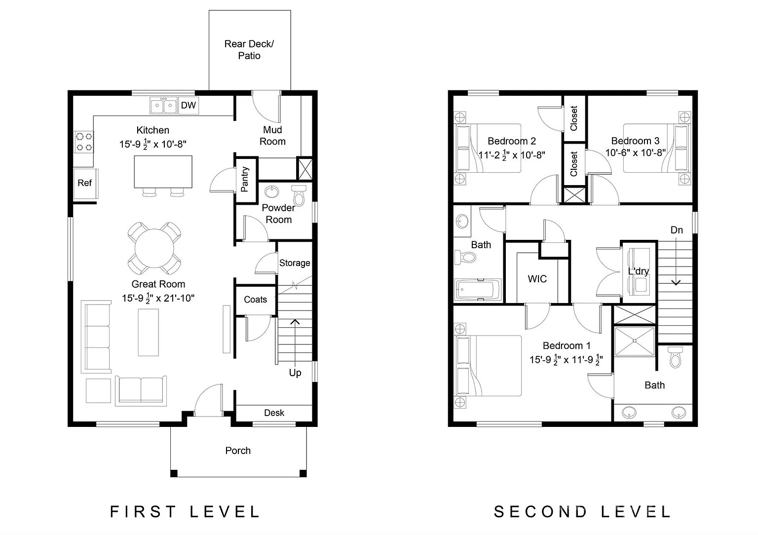 The Atlas Floor Plan Red Cedar Homes