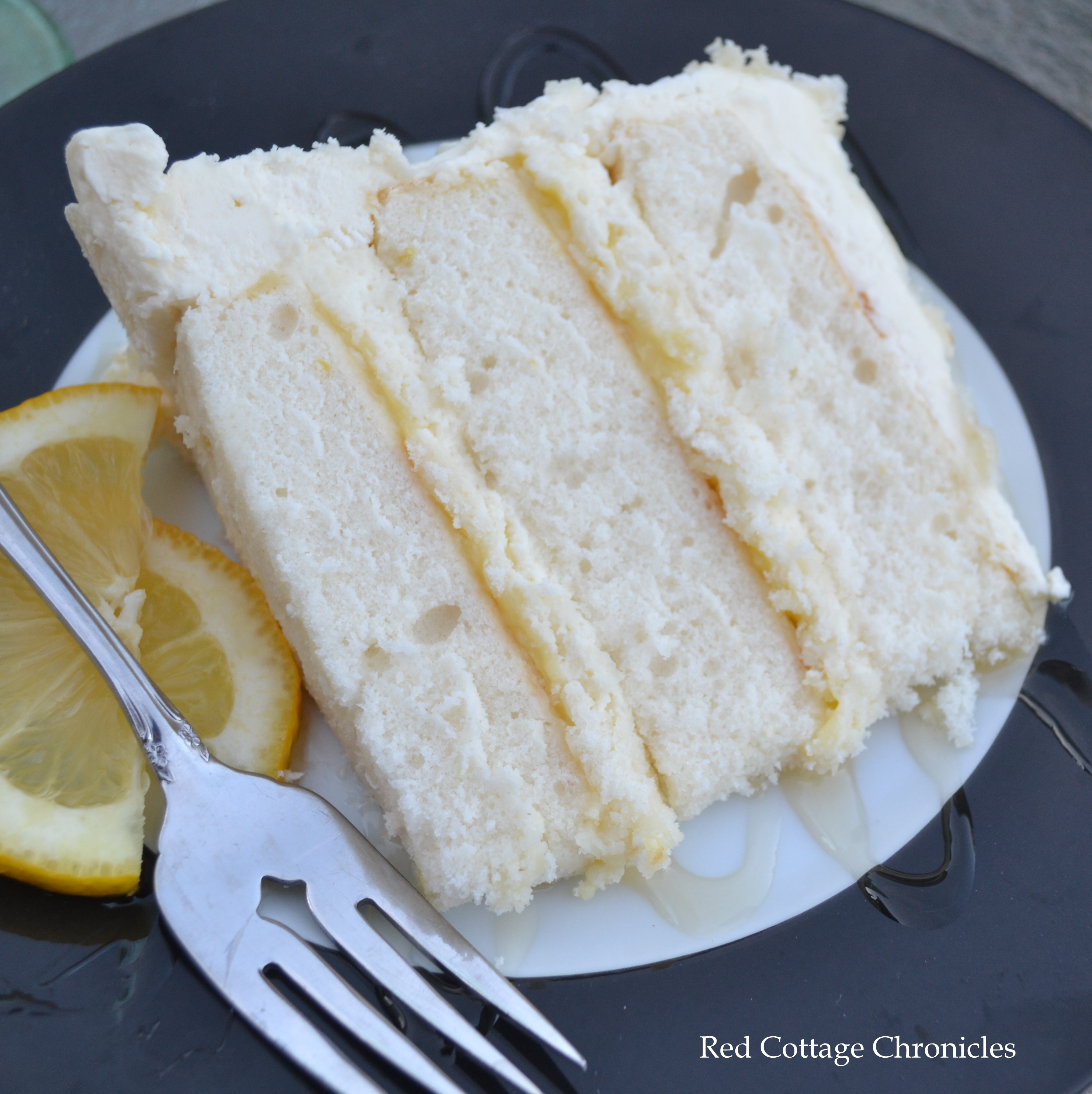 Triple Lemon Buttercream Cake Red Cottage Chronicles
